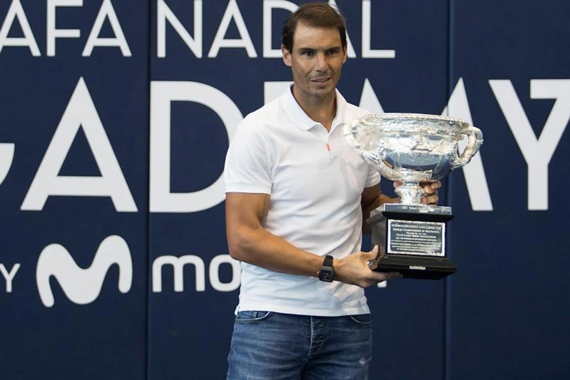 Barcelona president Joan Laporta has described 21-time Grand Slam champion Rafa Nadal as a "great person".