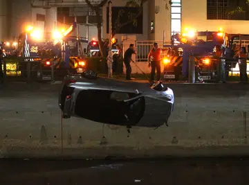 Two women die after convertible plunges into Alexandra Canal
