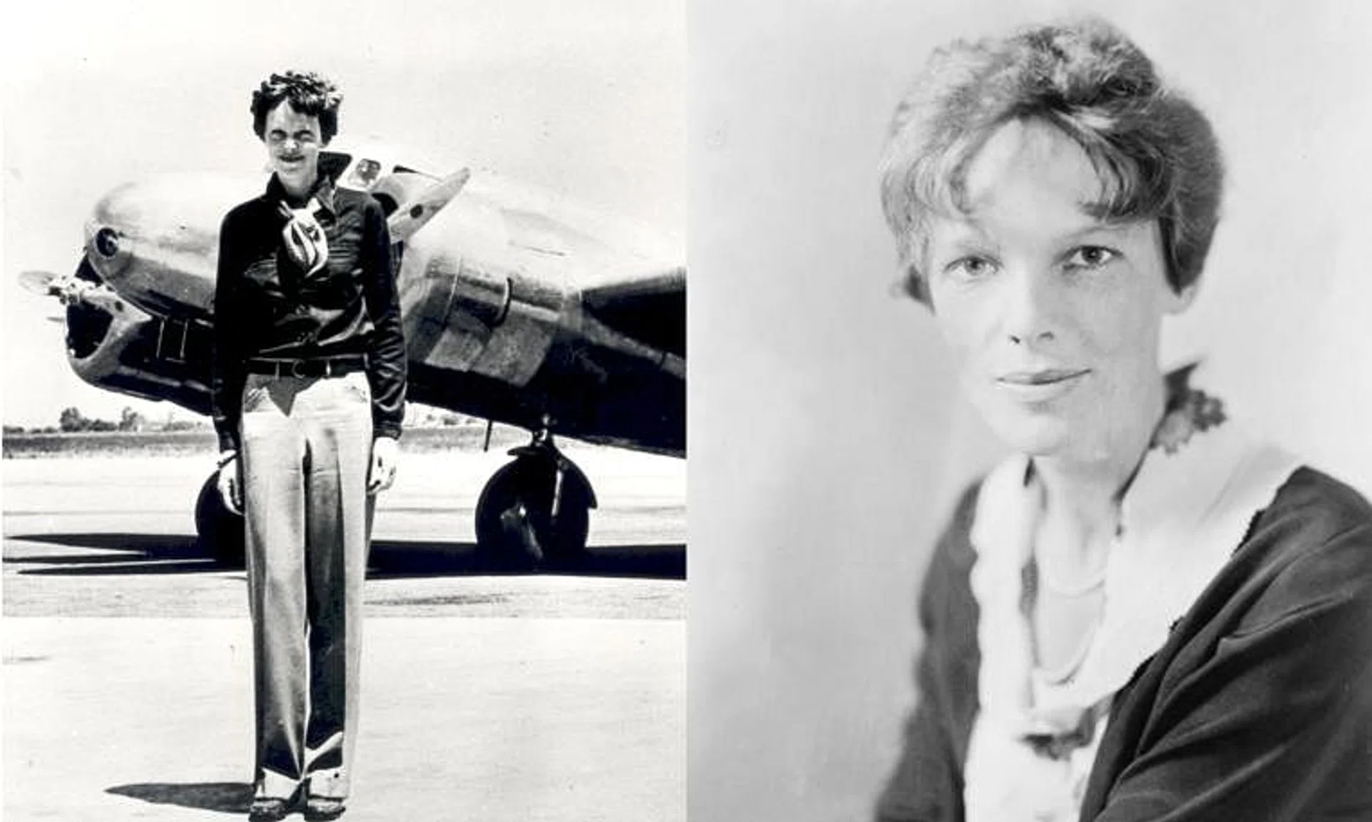 US aviatrix Amelia Earhart went missing in 1937, while on a pioneering round-the-world flight with navigator Fred Noonan.