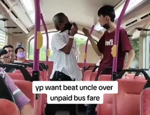 Passenger threatens bus fare inspector over unpaid fare