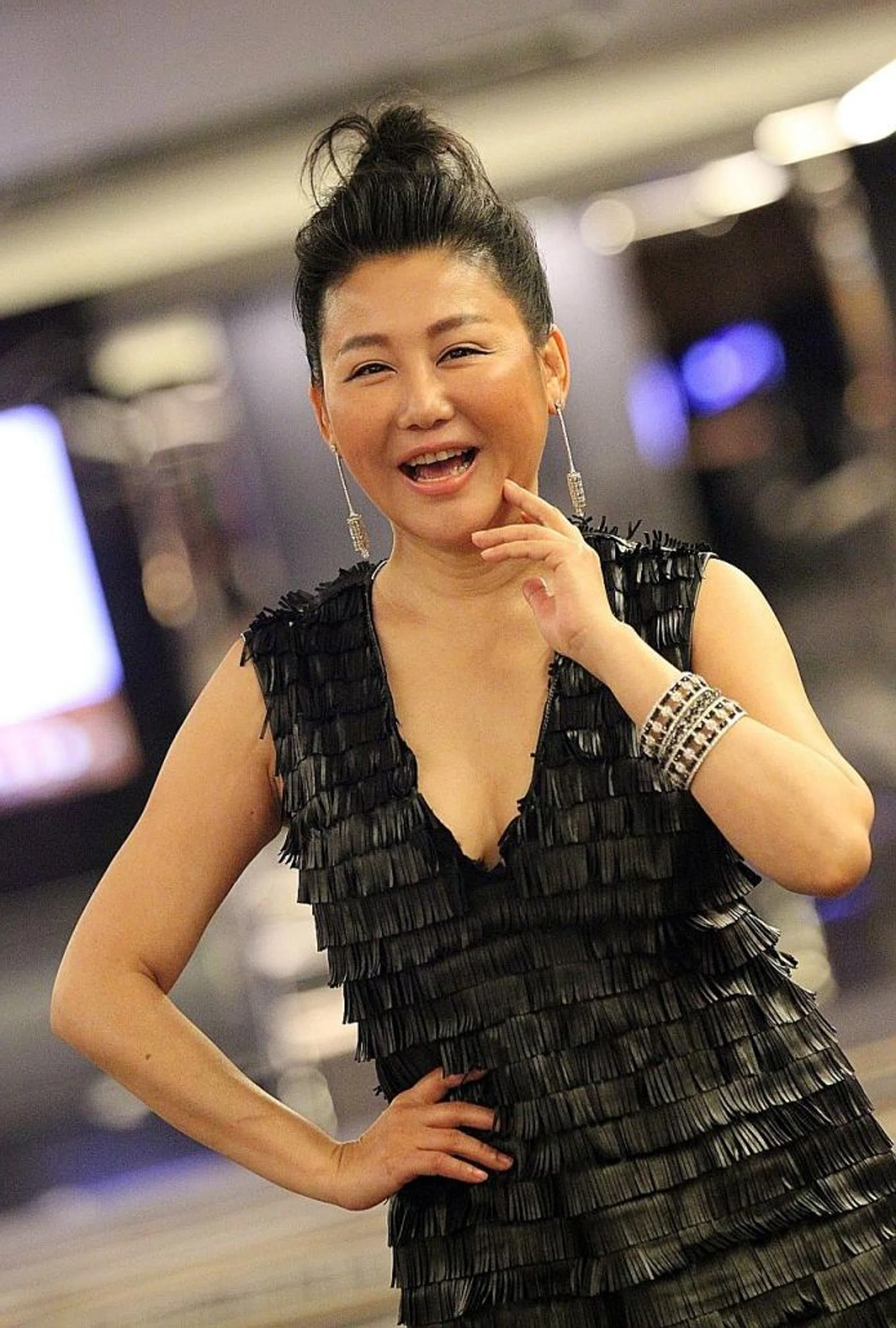 HERE:Taiwanese TV host Pauline Lan was in Singapore for Season 4 of Lady First - Singapore.