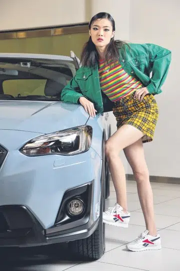 She loves guy clothes, but New Face finalist Stacey Choo is no tomboy
