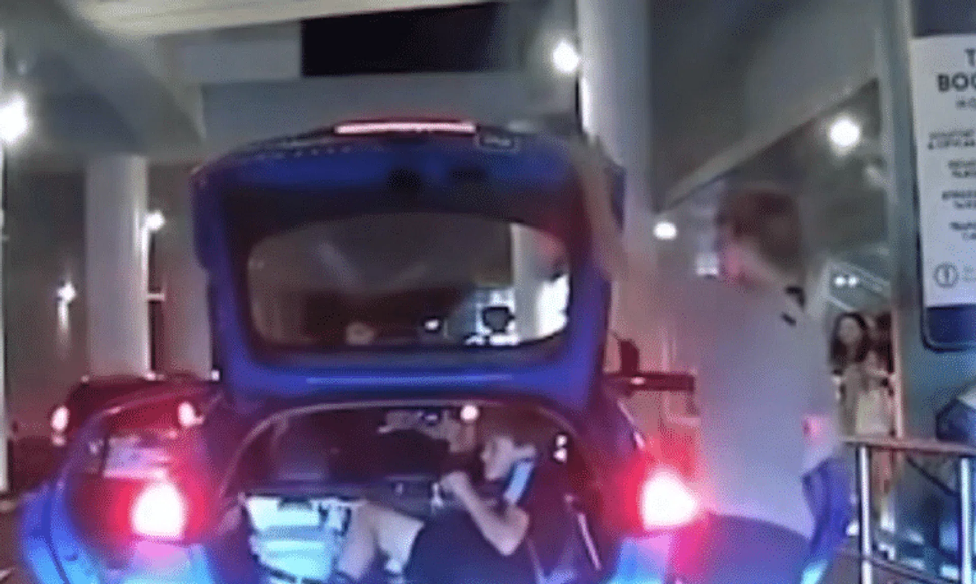 In a video posted on Facebook group SG Road Vigilante on April 12, a young man was seen getting into the boot of a taxi.