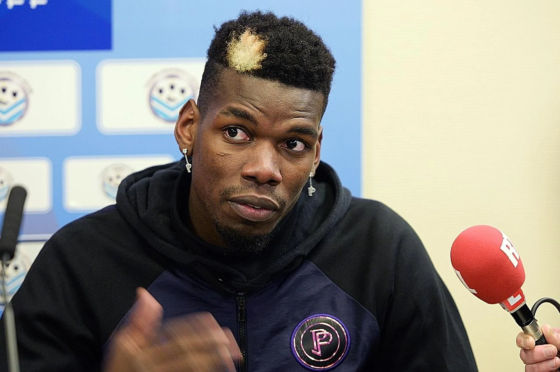 Paul Pogba has made just eight appearances for Manchester United this season. 