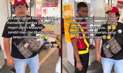Sandakan man mistaken for S'porean pumping RON95