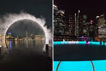 Insta-worthy art installations shine at i Light