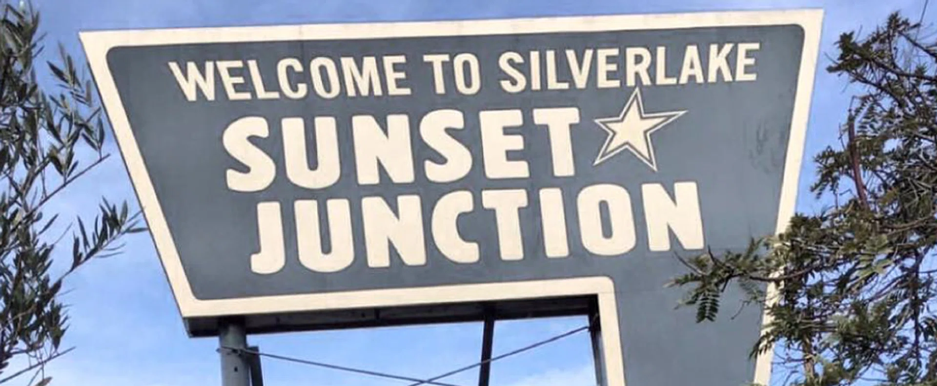 The sign at Sunset Junction Coffee has become an icon in the Silver Lake area
