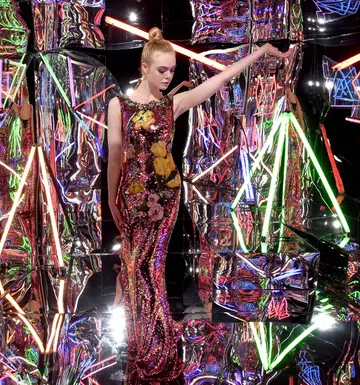 School of frock: Elle Fanning rocks