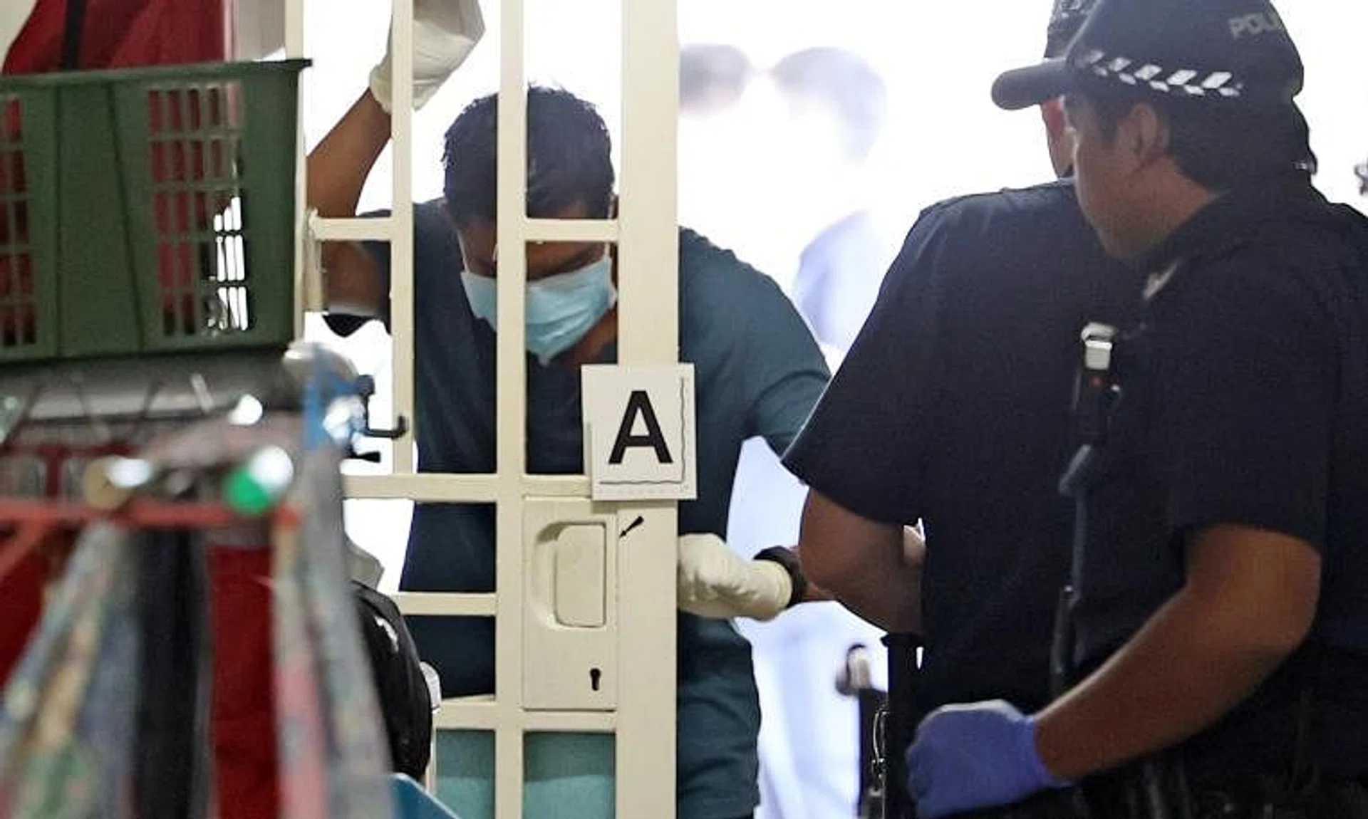 He was taken to Singapore General Hospital, where he subsequently died, said the police.