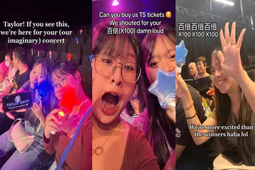 TikToker fails to get tickets to see Taylor Swift, dad gives her Sheng Siong Show passes instead