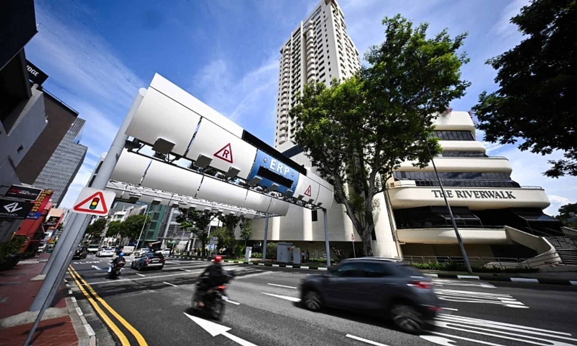 Motorists will have five days from the date the SMS is sent to pay the missed ERP charges.