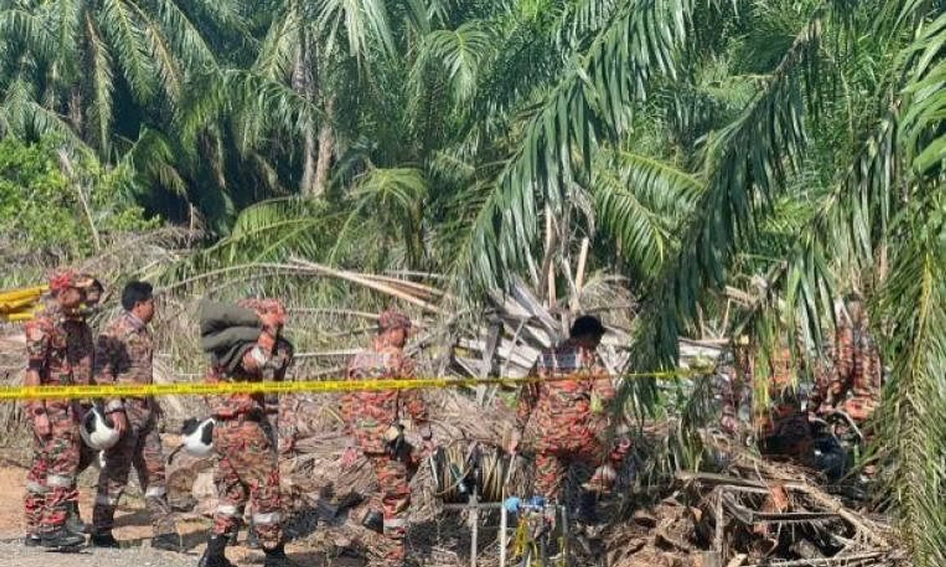 The bodies of two Malaysians were found and recovered after a search  operation was conducted by Malaysia's Fire and Rescue Department.