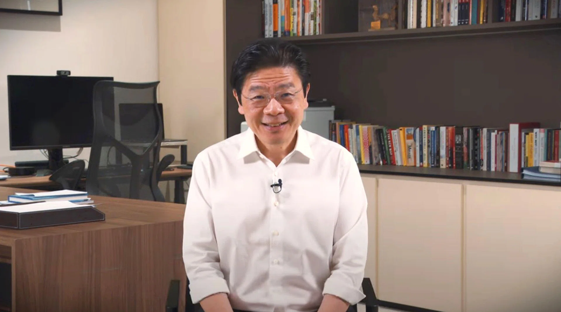 Prime Minister Lawrence Wong' speaking in a video message on the Singapore Economic Resilience Taskforce on May 9.