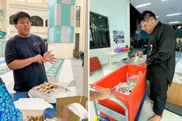 Humble background does not stop teen from volunteering