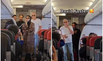 AirAsia passengers get in-flight 'upgrade' as Siti Nurhaliza, David Foster serenade them over PA system
