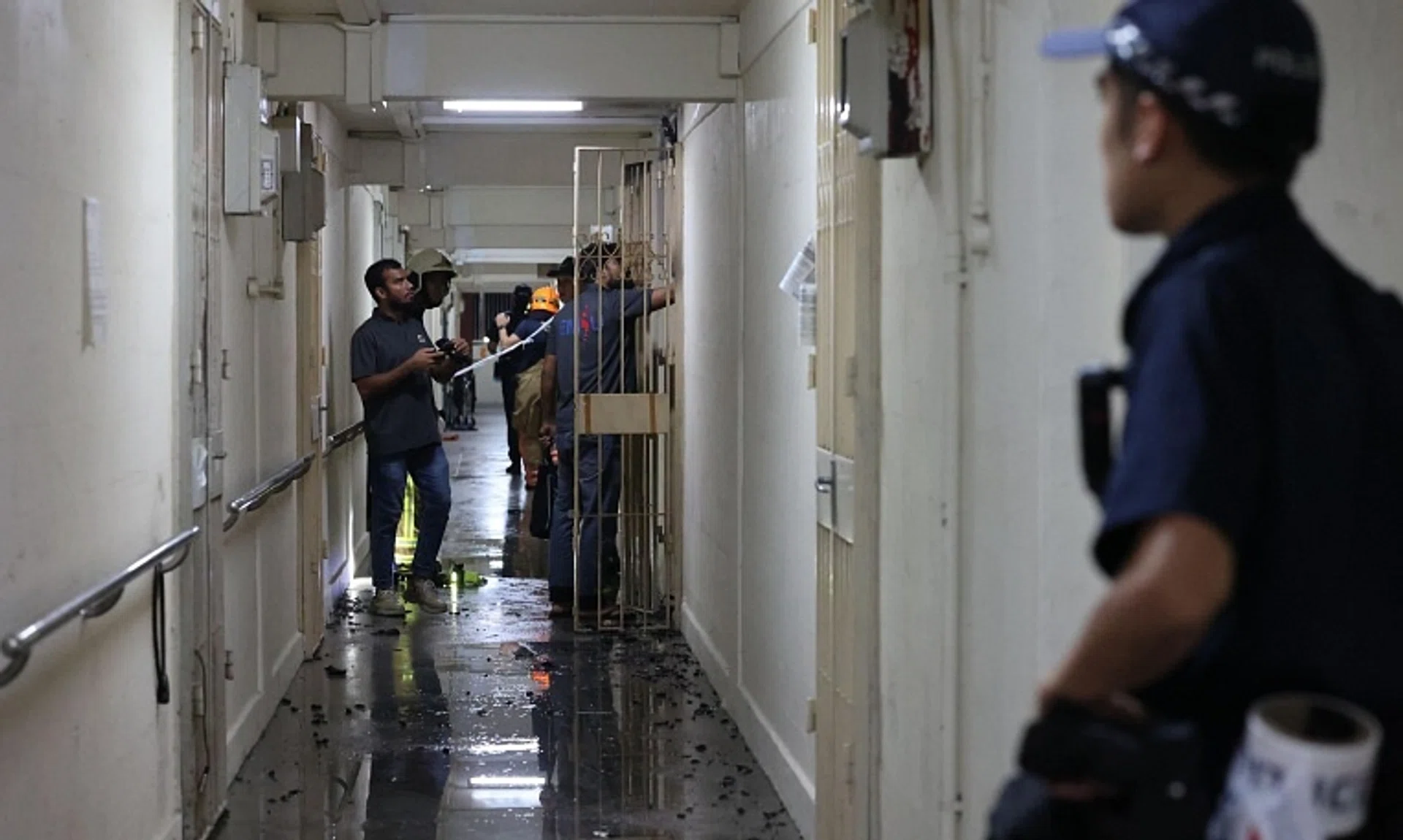 The Singapore Civil Defence Force said it was alerted to a blaze at Block 90 Redhill Close at 7.25pm on Dec 12.