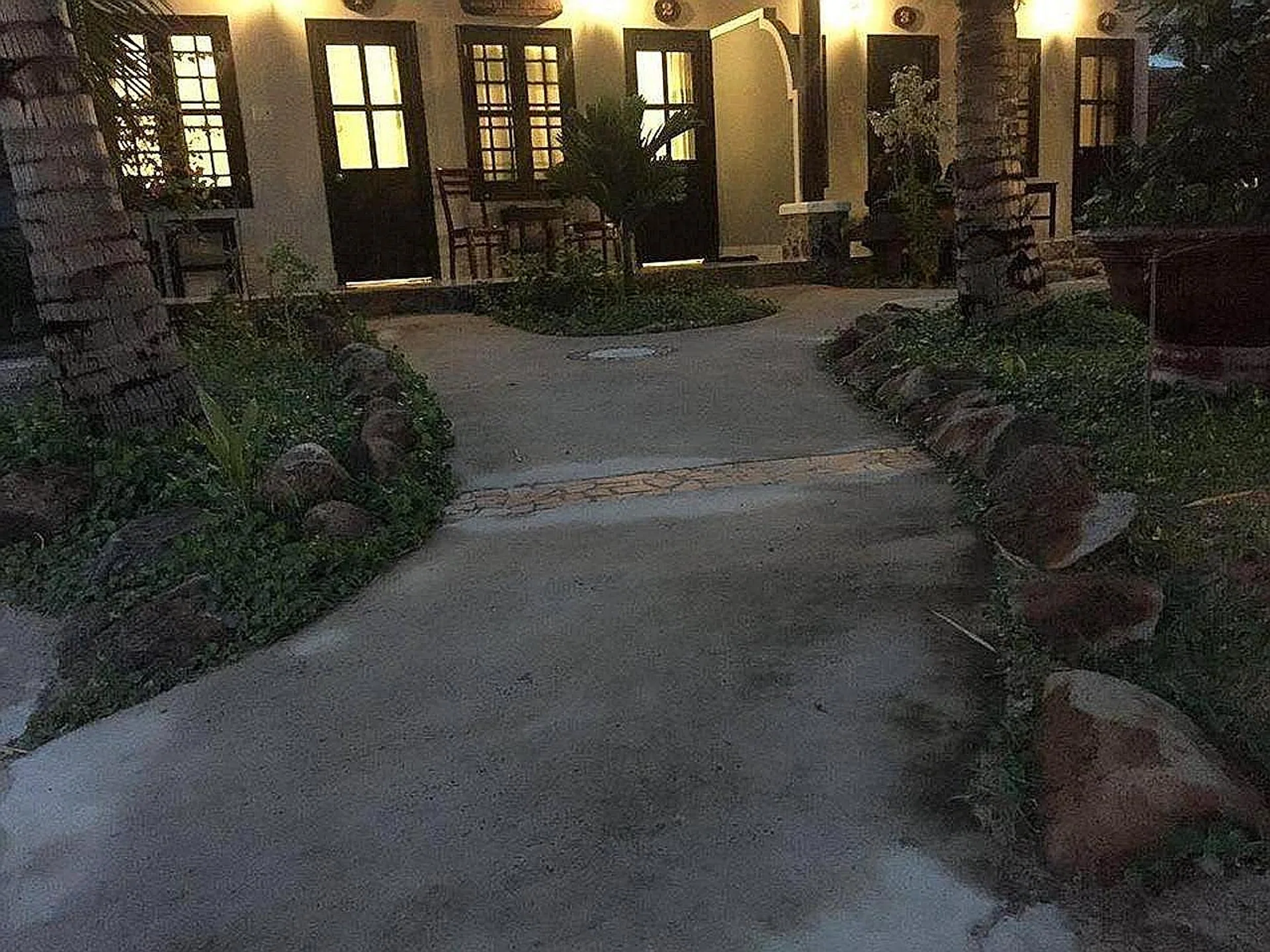The guesthouse in Vietnam where the alleged rape took place.