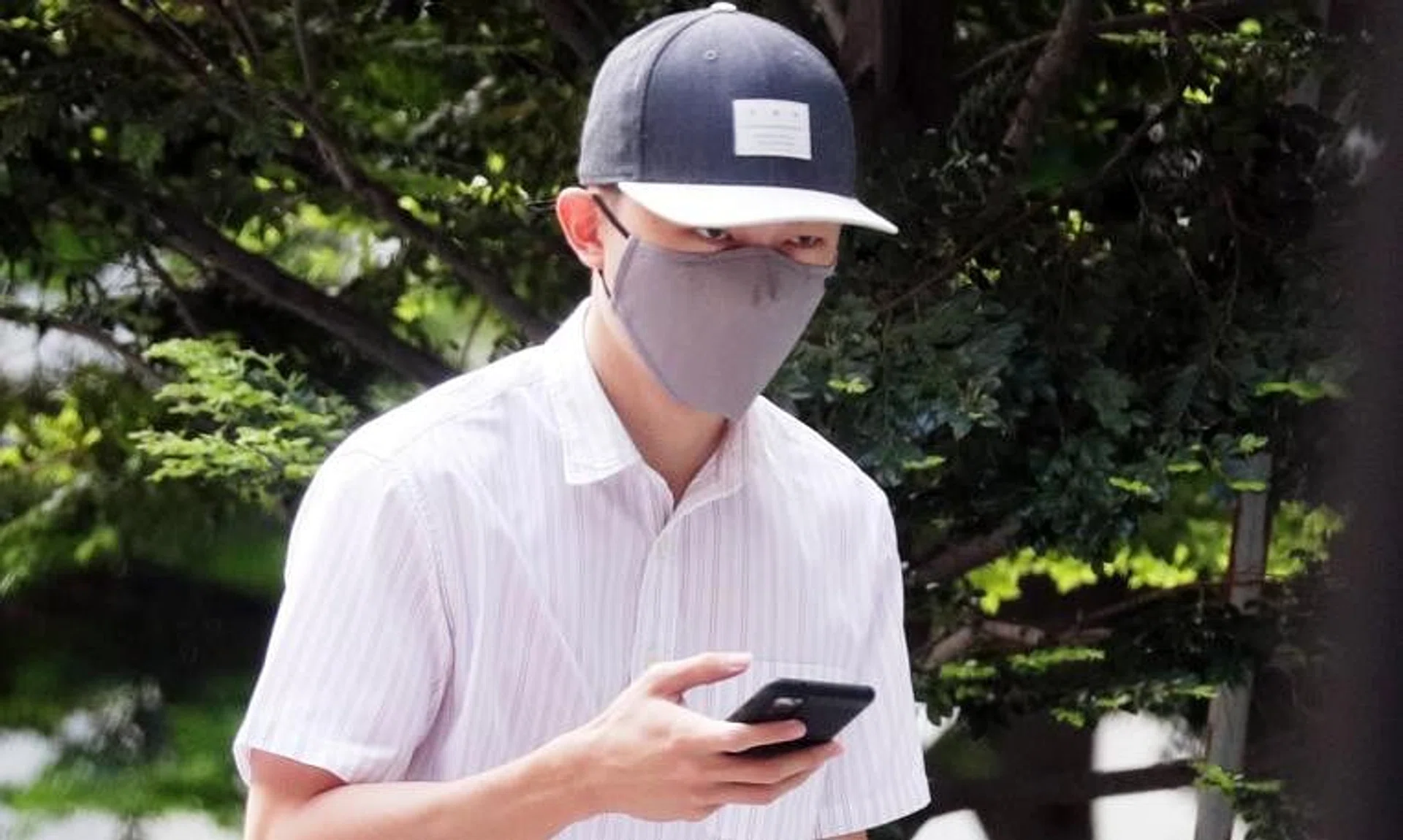 Tien Kiat Chong pleaded guilty earlier in March to a single charge of insulting women's modesty.