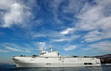 A naval drill, and a message aimed at China