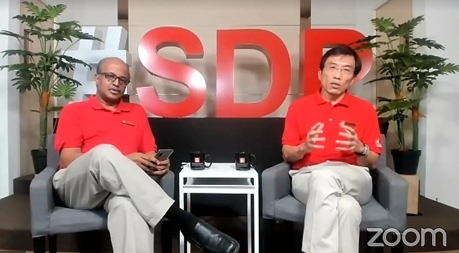 Singapore Democratic Part leader Chee Soon Juan.