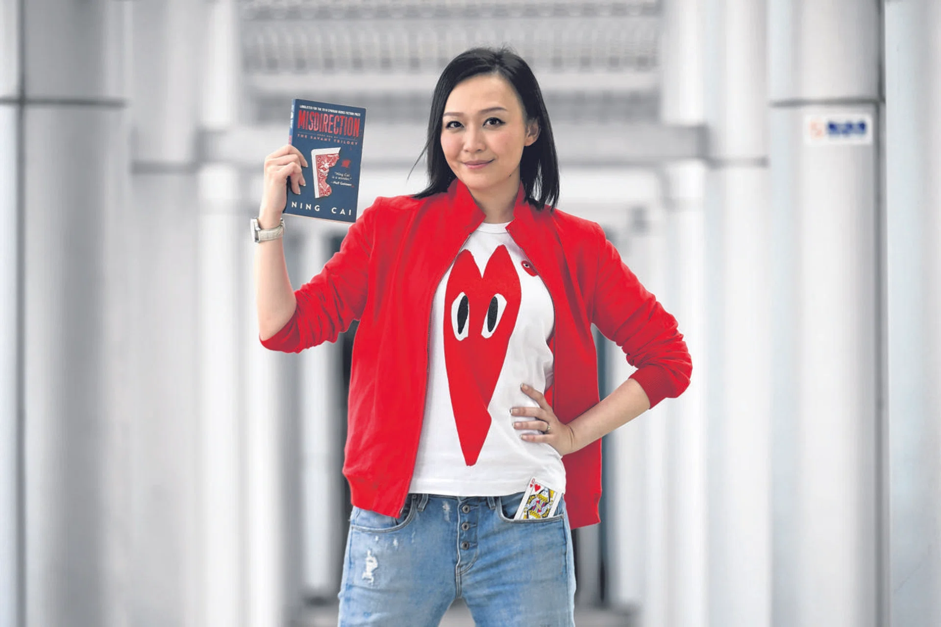 Magician Ning Cai's first solo fiction book will be launched on April 14. 