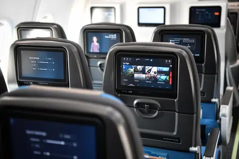 Seats in economy are largely utilitarian in design with little need for constant maintenance.