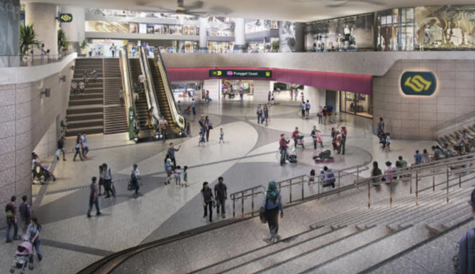 The Punggol Coast MRT Station is slated to open end-2024.