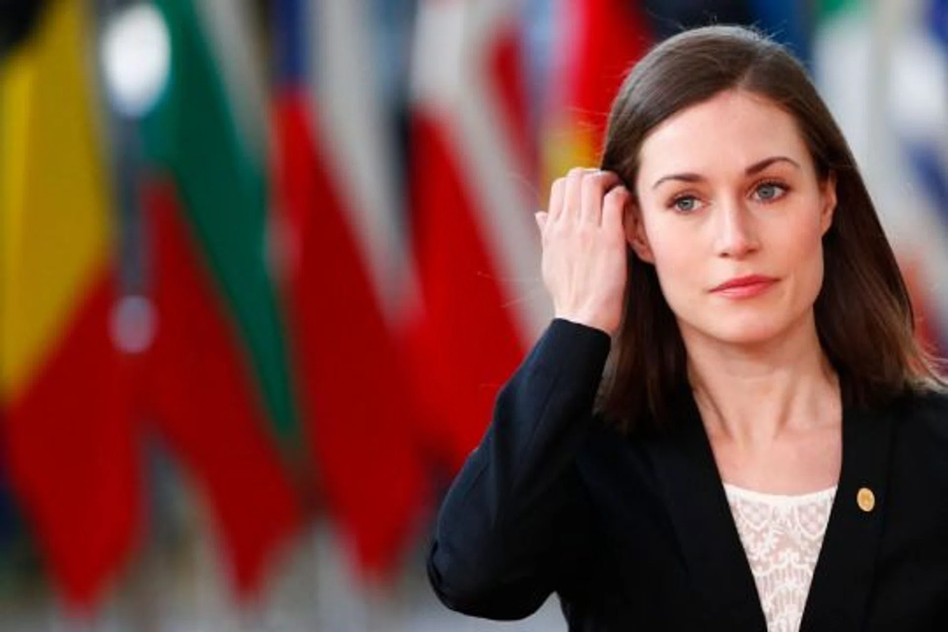 Sanna Marin (above) was pictured partying until almost 4am, after Foreign Minister Pekka Haavisto tested positive for coronavirus.