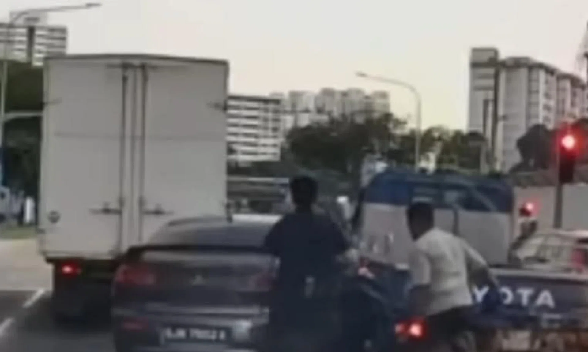 The woman was at home when a car – which has the same licence plate as hers, and looks similar to her vehicle – was involved in the incident on May 28.