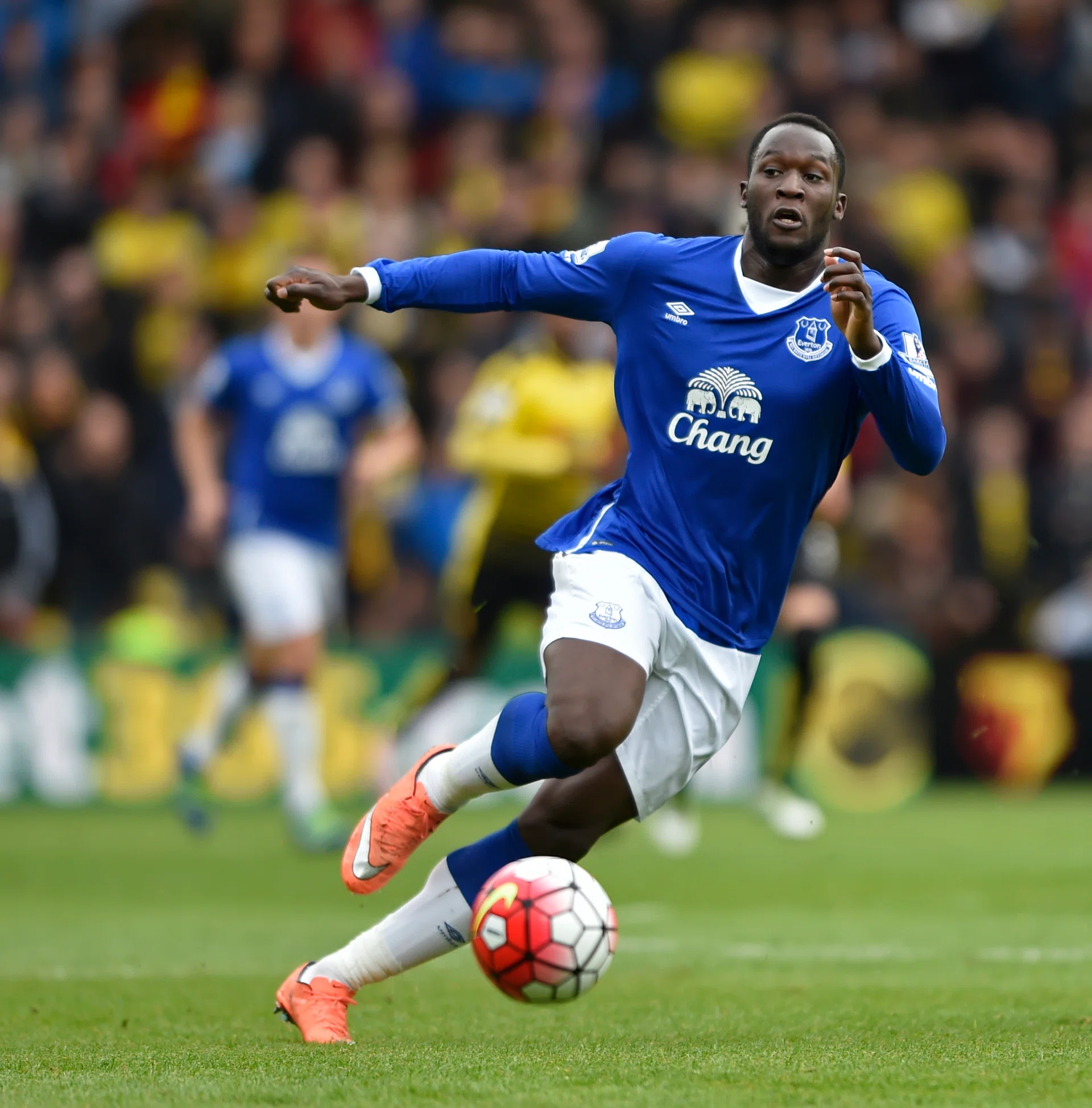 Everton’s Romelu Lukaku.