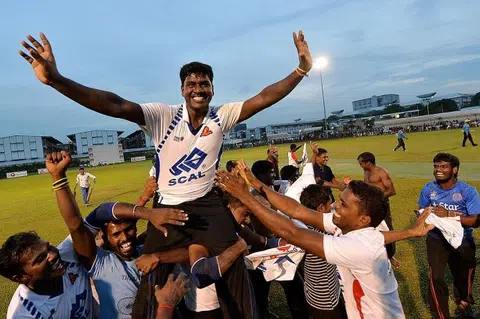 Migrant workers enjoy a weekend of cricket