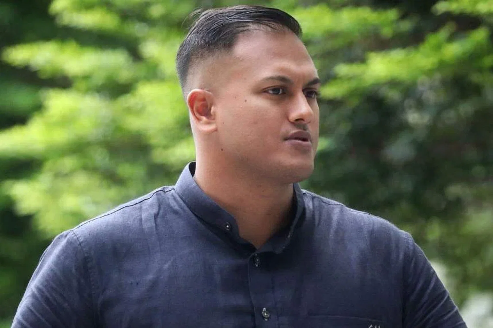 Local musician Subhas Nair said his comments were not directed at the administration of justice but at the media. ST PHOTO: KELVIN CHNG

