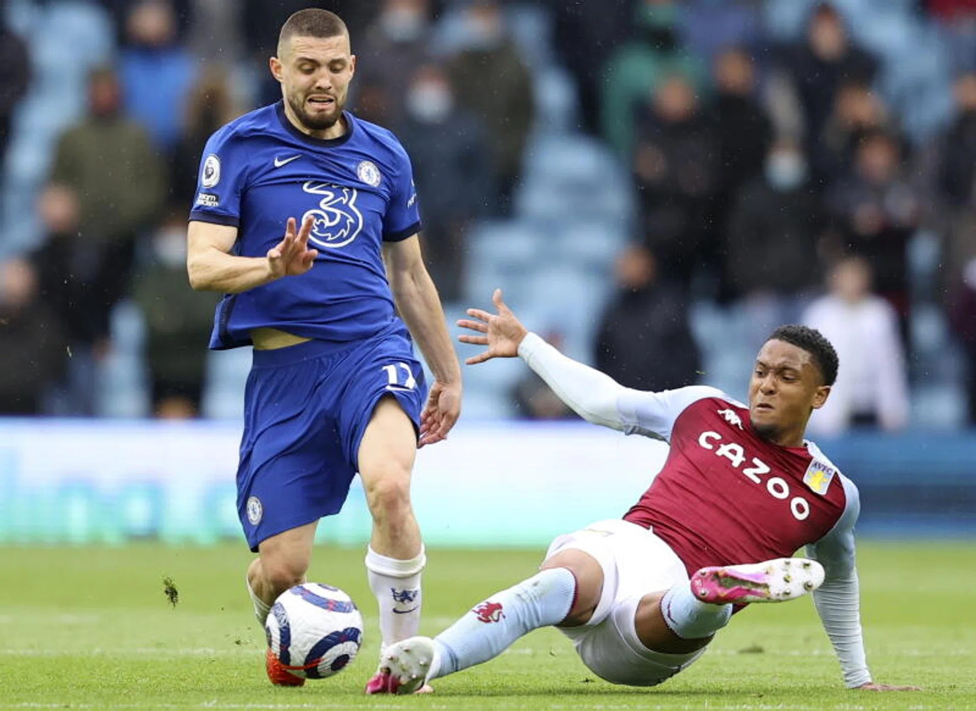 Chelsea midfielder Mateo Kovacic (left) has hailed the influence of manager Thomas Tuchel, who arrived in January.