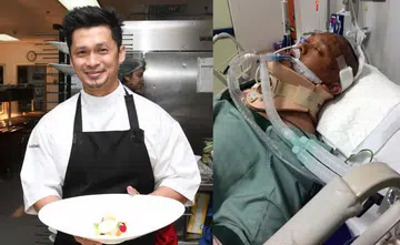 Chef learning to walk after bike crash left him paralysed