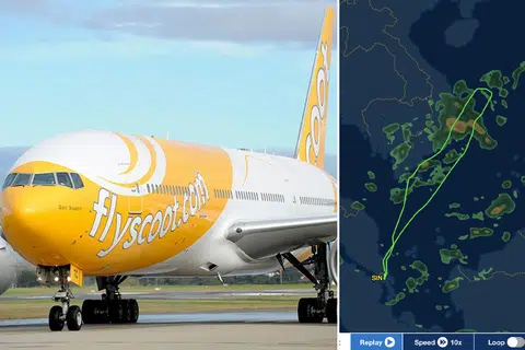 Mid-air scare: Scoot flight bound for Wuhan returns to S'pore