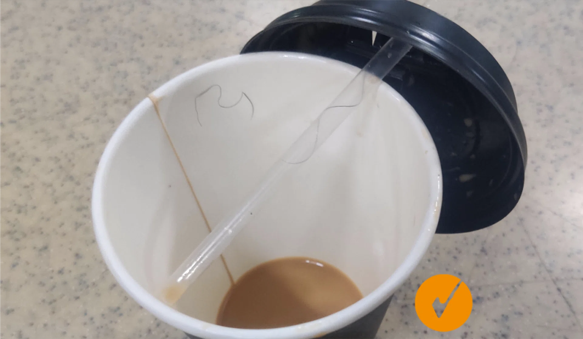 Mr Ryan Koh told TNP he was shocked to find strands of hair in his cup of teh tarik.
