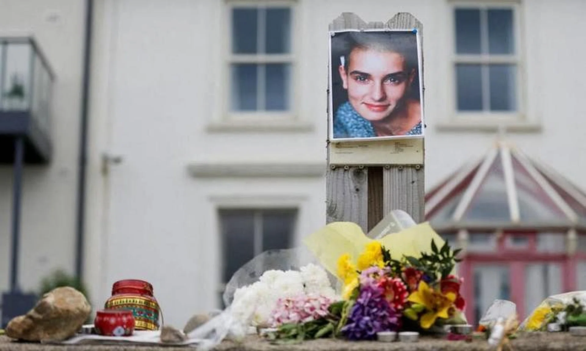 Thousands gathered outside O'Connor's former seaside home to bid farewell to her when her funeral was held in August.