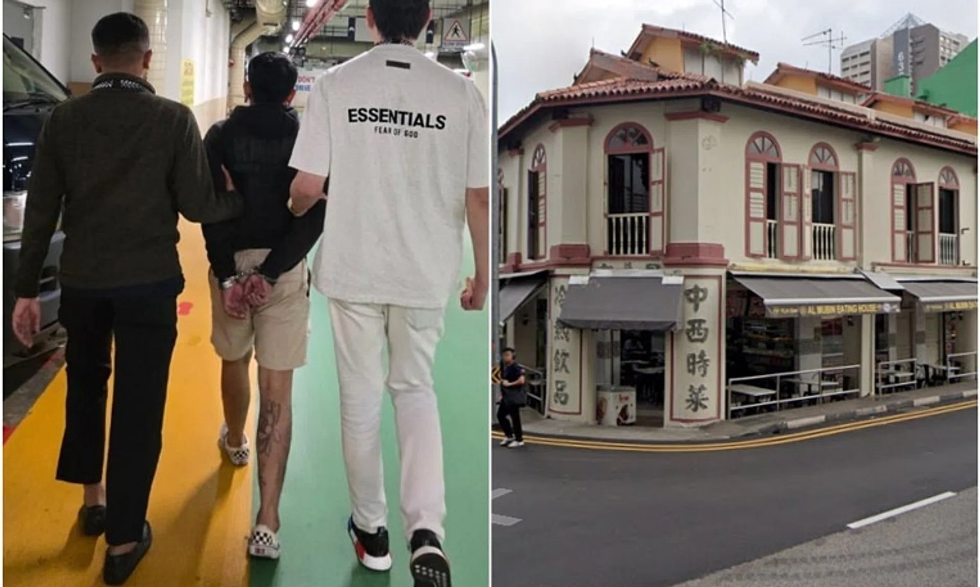 The suspect was arrested on Dec 24 at a residential unit in Keat Hong Close. The alleged incident took place at 33 Jalan Besar.