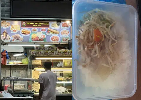 Indian food stall charges helper $3.50 for towgay and rice, netizens say 'daylight robbery'