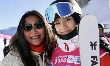 Eileen Gu's mother is the Winter Olympics star's bodyguard, manager and biggest cheerleader