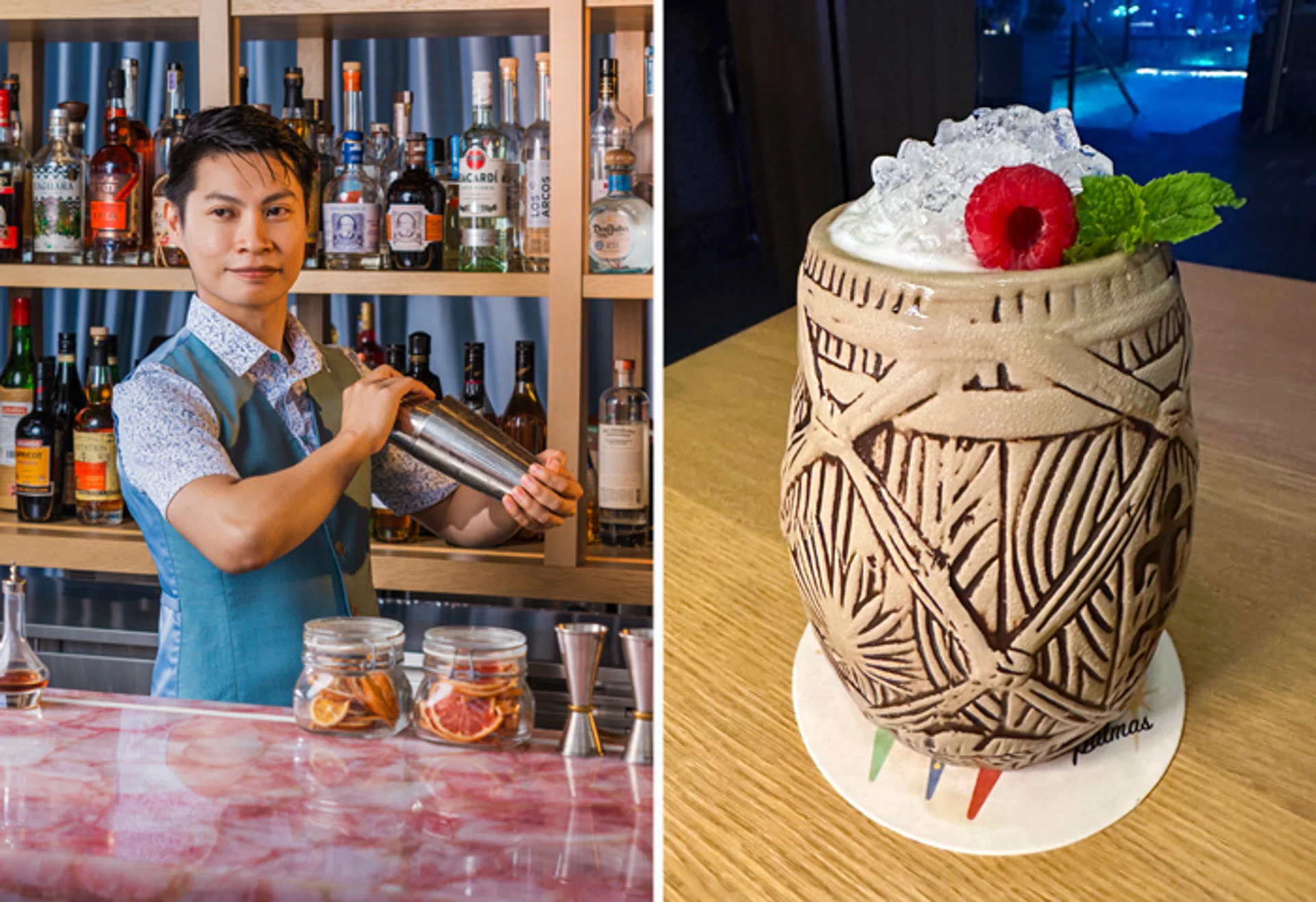 Head bartender Ron Aransay is the creative mind behind Las Palmas' revamped menu which includes Donn Beach.