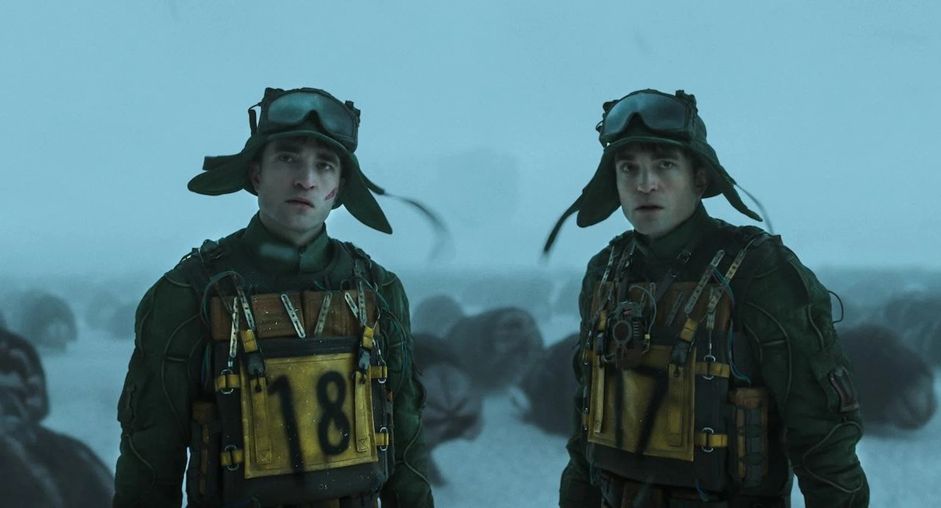 Robert Pattinson delivers a captivating and nuanced performance as the various iterations of Mickey, capturing both the character's inherent vulnerability and his surprising resilience.
