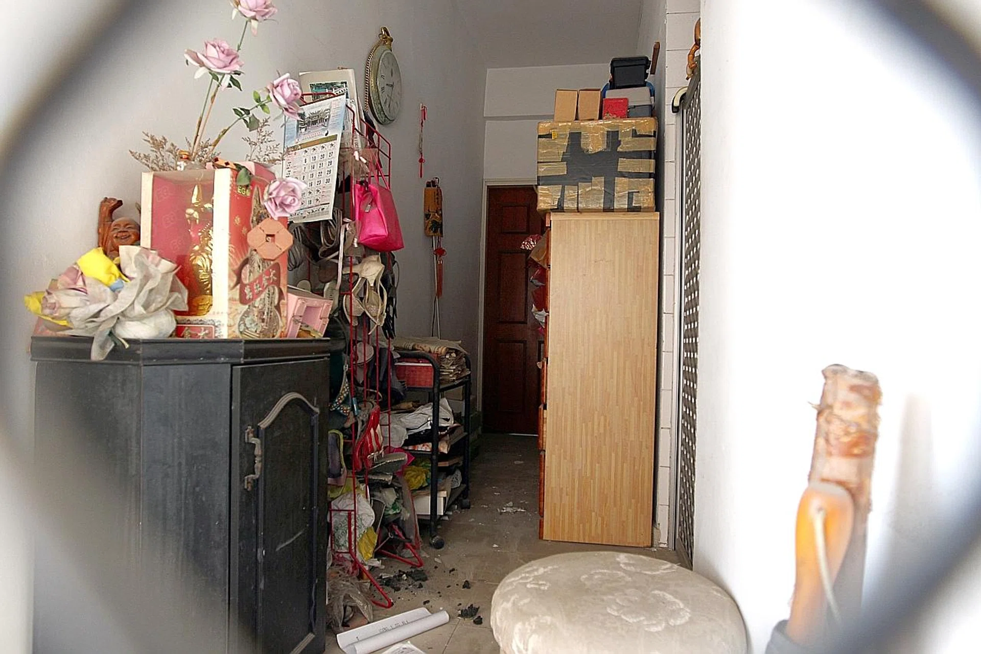 Ms Tang Yook Chan's unit at Chuan Park condominium has been unoccupied since her death in 2009. 