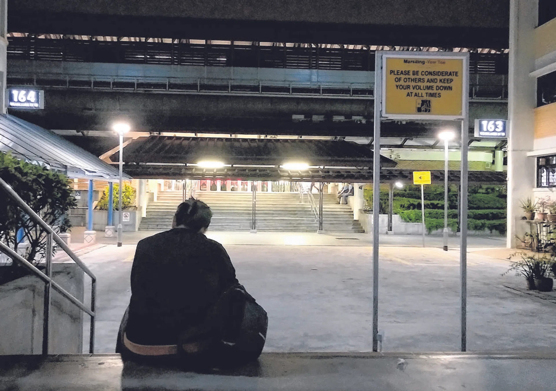 A Malaysian vegetable stall assistant who had been left without a place to stay in March after the Malaysian government implemented its movement control order. 