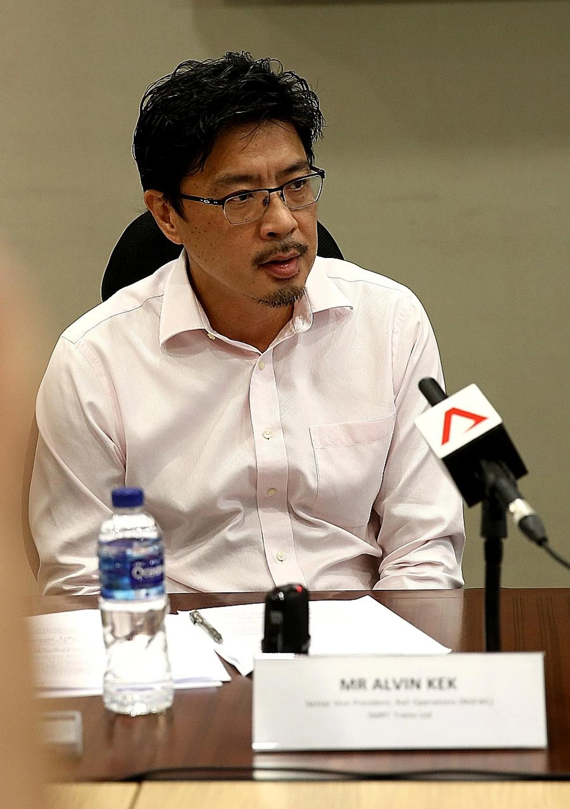 Alvin Kek had driven to the Woodlands Checkpoint by mistake when he was caught. 