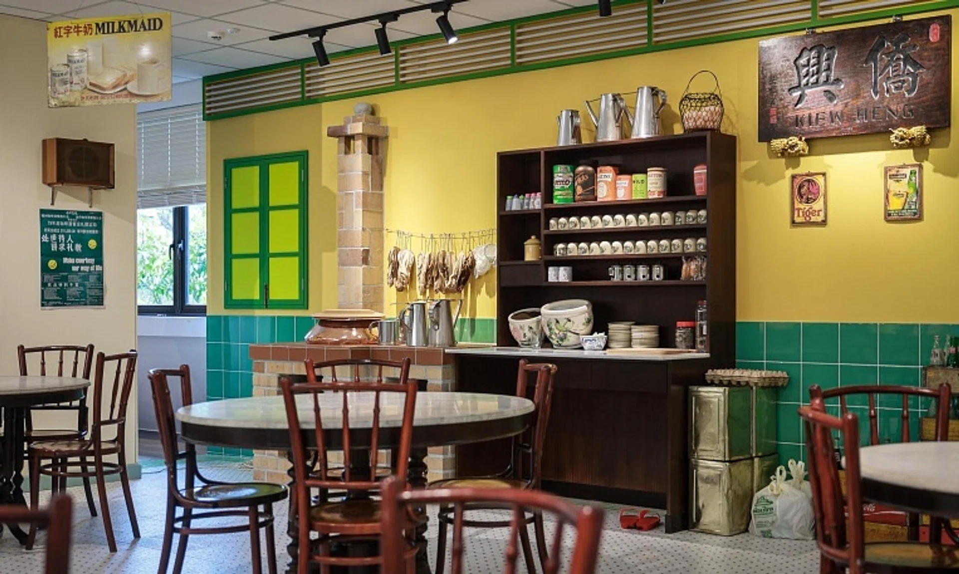 The Singapore Coffee Shop Heritage Gallery is a gift to the nation for Singapore’s 60th birthday in 2025, from the Foochow Coffee Restaurant and Bar Merchants Association.