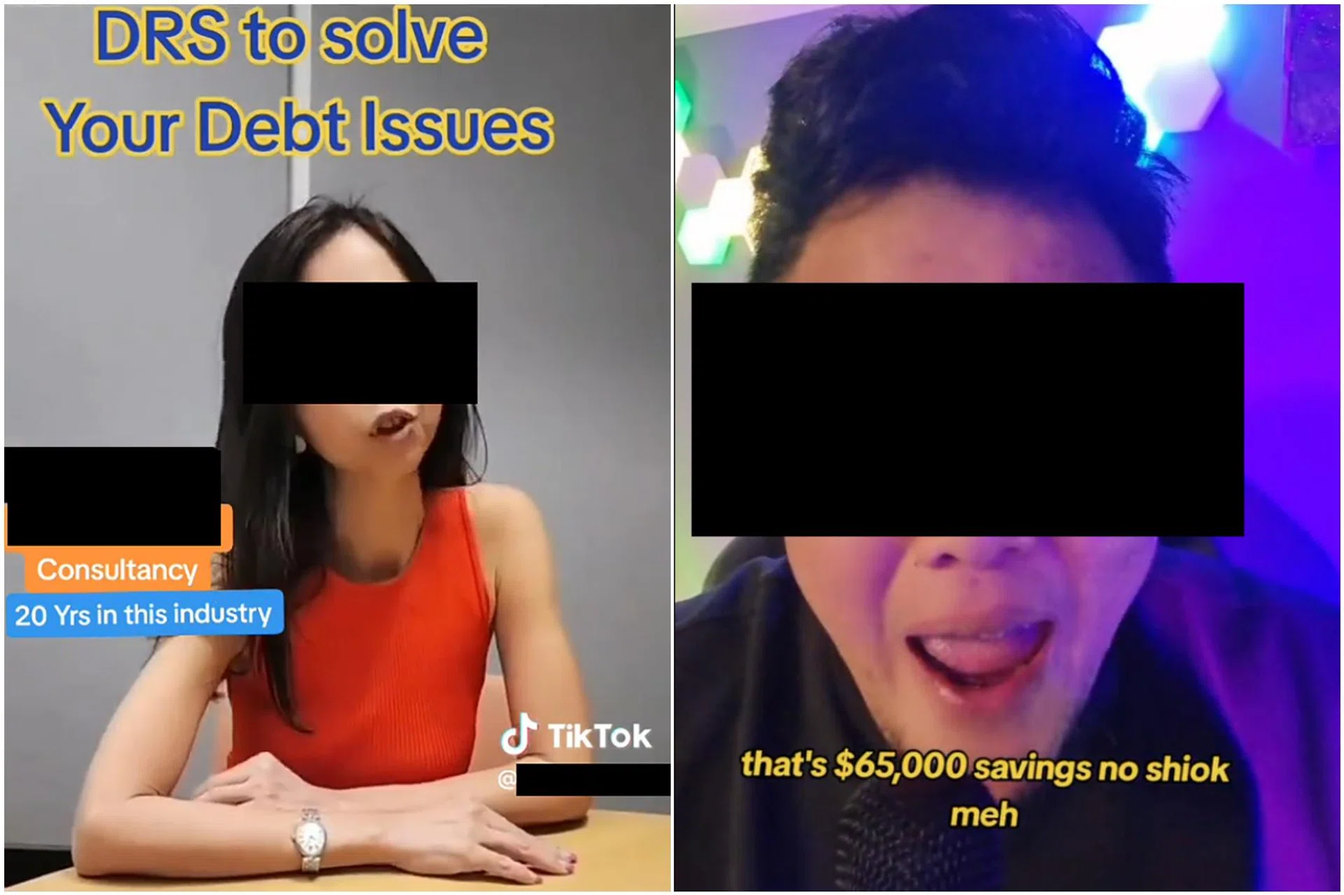 At least a dozen debt consultants have been touting their services on TikTok, encouraging debtors to apply for bankruptcy.