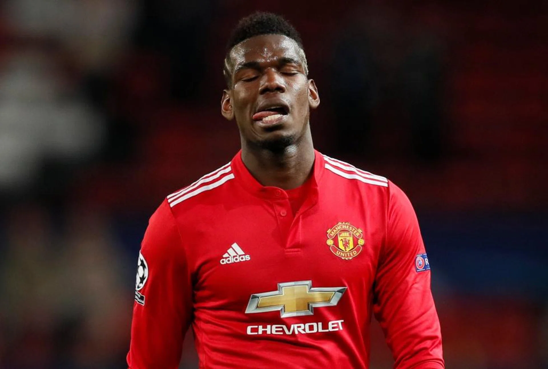 Manchester United's record signing Paul Pogba, who missed the Liverpool game, came on as a substitute in the 60th minute, but was unable to do much.