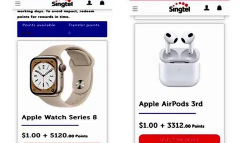 Fake Singtel SMS offering Apple Watch, AirPods claims 12 victims, losses of $20k