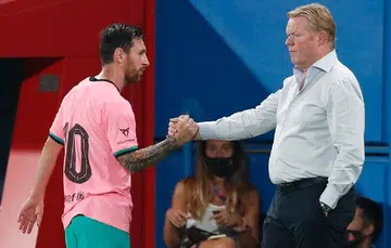 Messi's happiness not in my hands, says Koeman